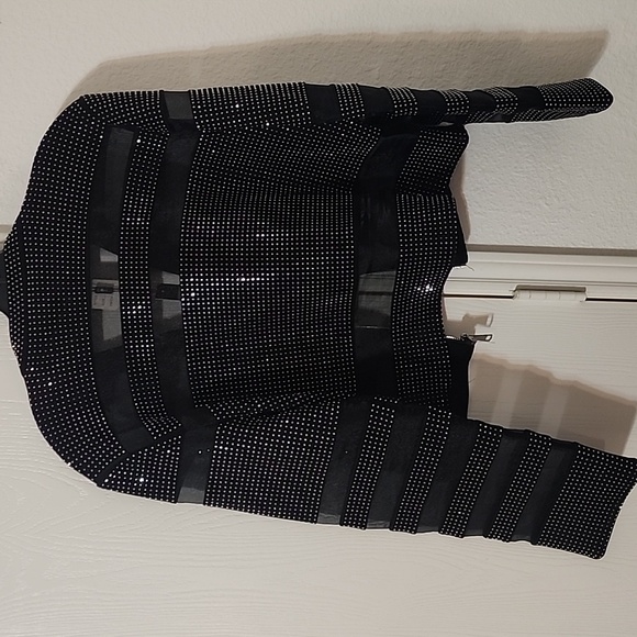 For Her Sheer Bling Jacket - Picture 4 of 11